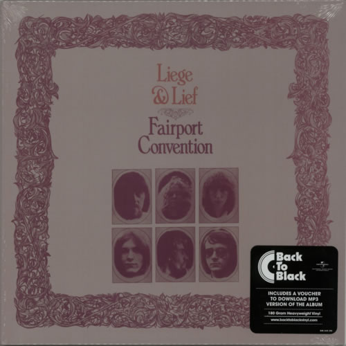 Fairport Convention Liege & Lief - 180 Gram Vinyl - Sealed vinyl LP album (LP record) UK F-CLPLI609384