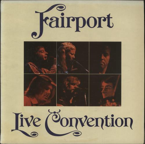 Fairport Convention Live Convention + Inner vinyl LP album (LP record) UK F-CLPLI210209