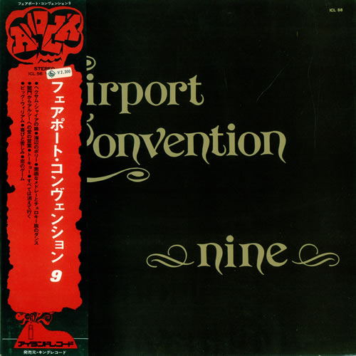 Fairport Convention Nine vinyl LP album (LP record) Japanese F-CLPNI489483
