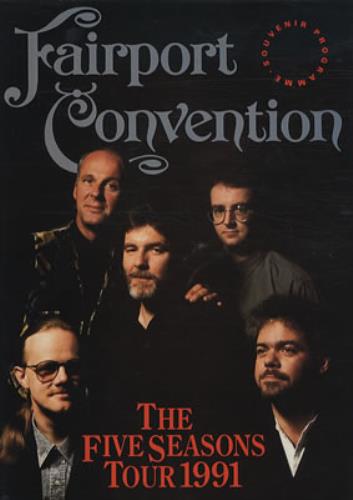 Fairport Convention The Five Seasons Tour - Autographed! tour programme UK F-CTRTH340399