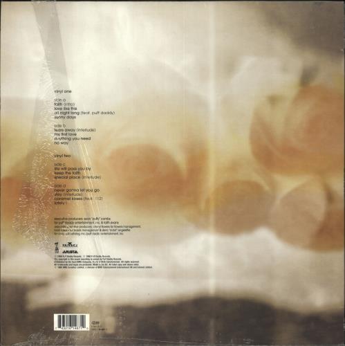 Faith Evans Keep The Faith 2-LP vinyl record set (Double LP Album) UK AIT2LKE709405