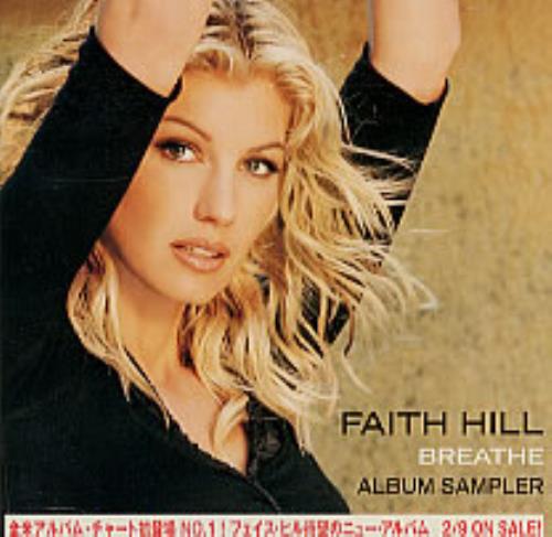 Faith Hill Breathe Album Sampler CD album (CDLP) Japanese FHICDBR170380