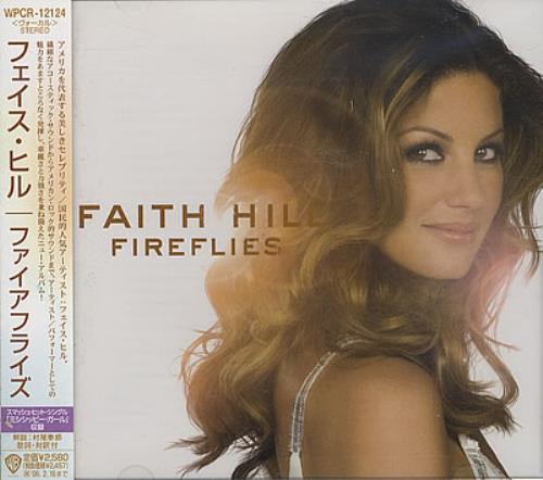 Faith Hill Fireflies CD album (CDLP) Japanese FHICDFI376139