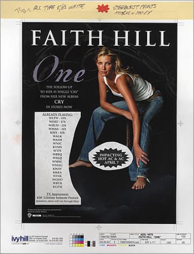 Faith Hill One artwork US FHIARON395535