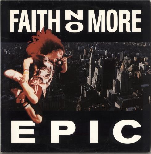 Faith No More Epic 12" vinyl single (12 inch record / Maxi-single) UK FNM12EP78112