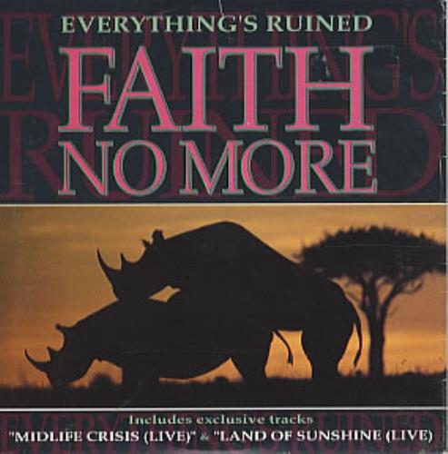 Faith No More Everything's Ruined - Part 2 CD single (CD5 / 5") UK FNMC5EV39619