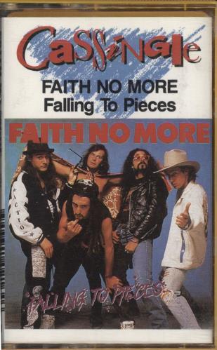 Faith No More Falling To Pieces Re-Mix cassette single Australian FNMCSFA14007