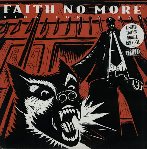 Faith No More King For A Day + Press Release 2-LP vinyl record set (Double LP Album) UK FNM2LKI573579