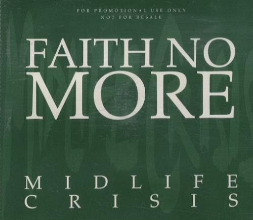 Faith No More Midlife Crisis CD single (CD5 / 5") UK FNMC5MI173624