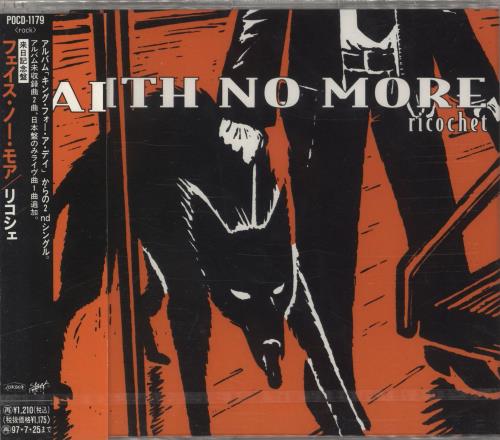 Faith No More Ricochet CD single (CD5 / 5") Japanese FNMC5RI47127