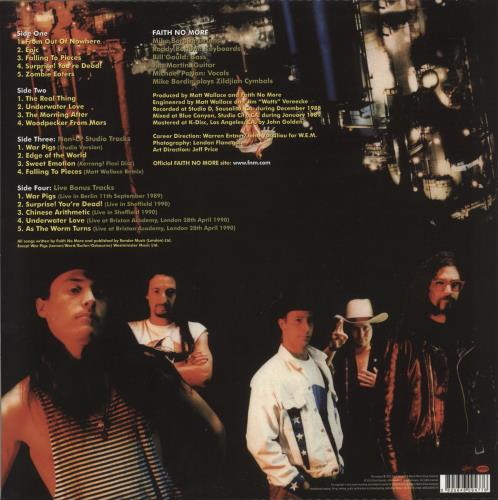 Faith No More The Real Thing - Deluxe Edition - 180 Gram Vinyl vinyl LP album (LP record) UK FNMLPTH866791