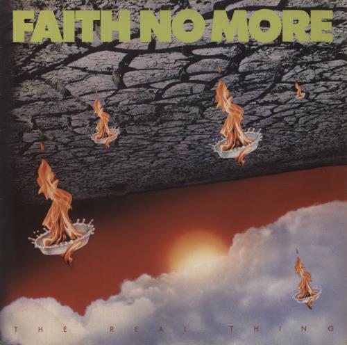 Faith No More The Real Thing - VG vinyl LP album (LP record) Dutch FNMLPTH814485