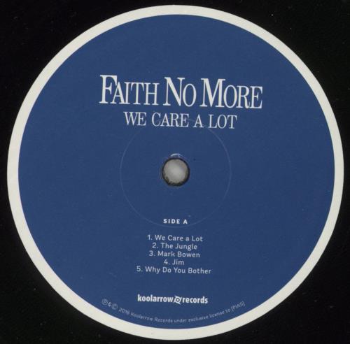 Faith No More We Care A Lot - Deluxe Band Edition 2-LP vinyl record set (Double LP Album) UK FNM2LWE866737