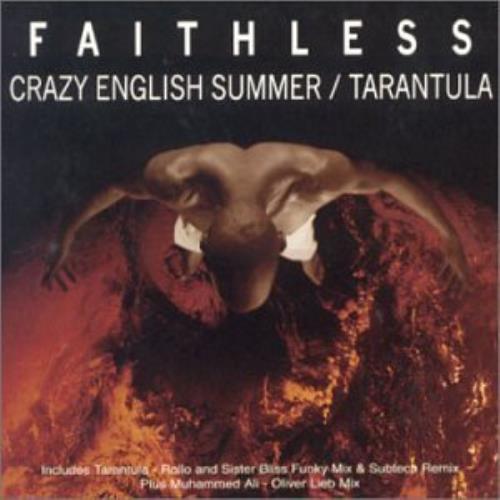 Faithless Crazy English Summer / Tarantula CD single (CD5 / 5") Australian FTLC5CR358975