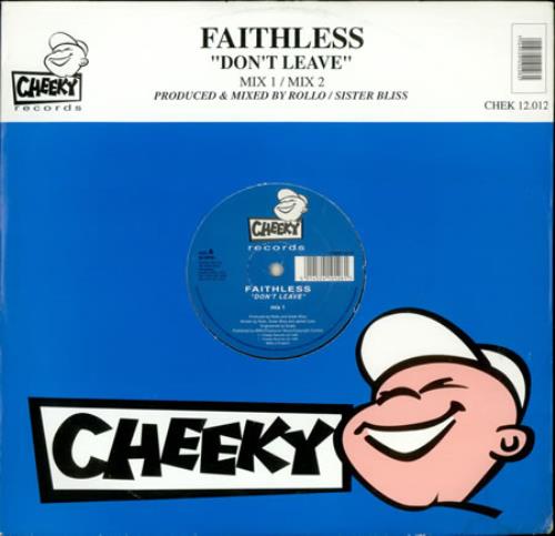 Faithless Don't Leave 12" vinyl single (12 inch record / Maxi-single) UK FTL12DO195997
