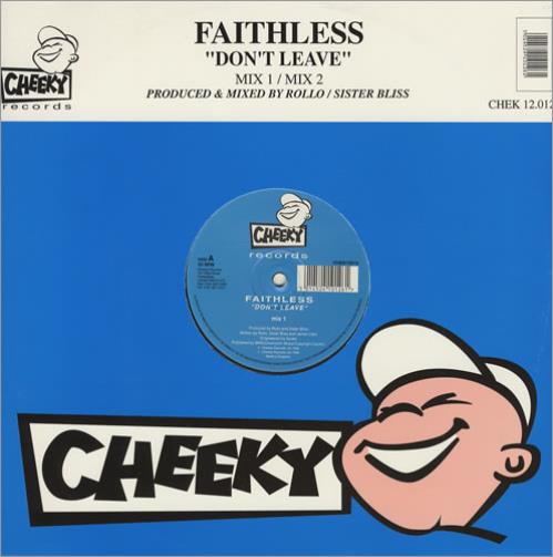 Faithless Don't Leave 12" vinyl single (12 inch record / Maxi-single) UK FTL12DO429862