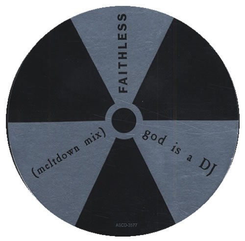Faithless God Is A Dj CD single (CD5 / 5") US FTLC5GO125632
