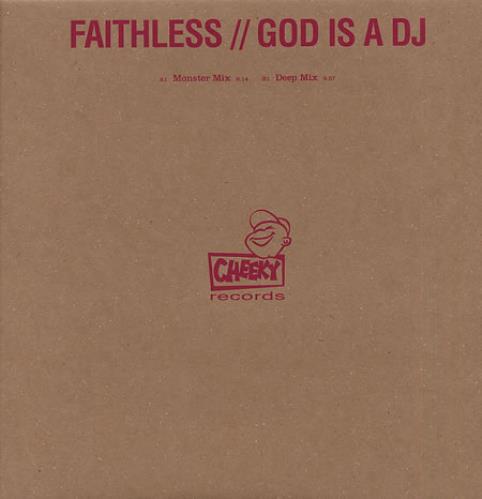 Faithless God Is A DJ 12" vinyl single (12 inch record / Maxi-single) UK FTL12GO330679