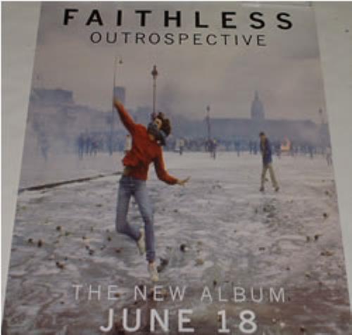 Faithless Outrospective poster UK FTLPOOU255275