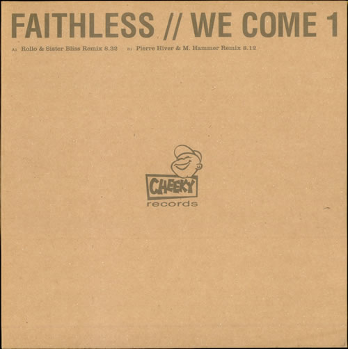 Faithless We Come 1 12" vinyl single (12 inch record / Maxi-single) UK FTL12WE185548