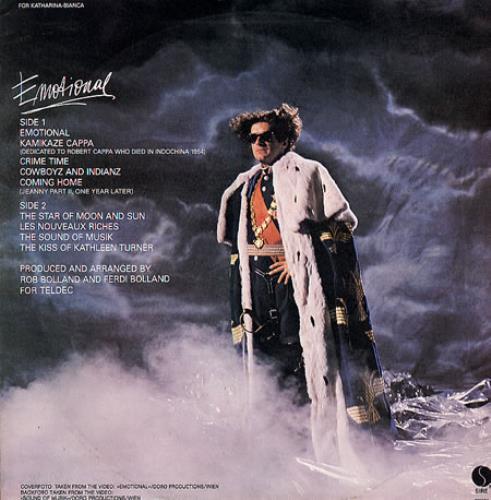 Falco Emotional vinyl LP album (LP record) Brazilian FALLPEM303911