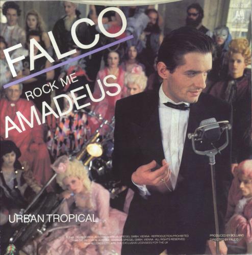 Falco Rock Me Amadeus 7" vinyl single (7 inch record / 45) UK FAL07RO186986