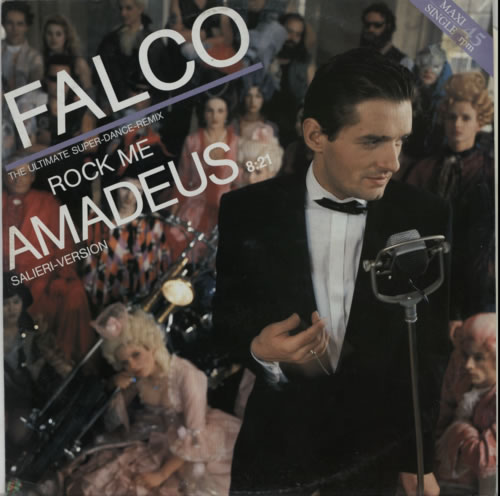 Falco Rock Me Amadeus 12" vinyl single (12 inch record / Maxi-single) German FAL12RO43460