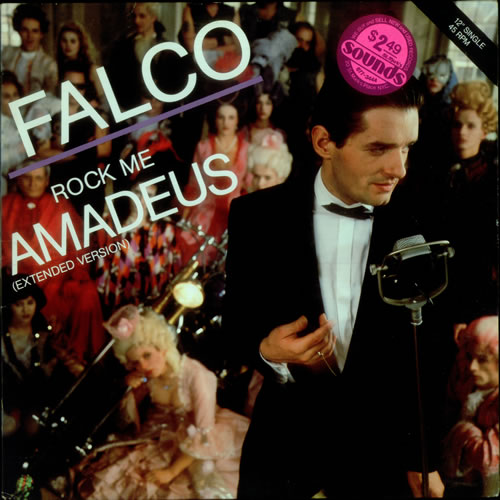 Falco Rock Me Amadeus 12" vinyl single (12 inch record / Maxi-single) US FAL12RO69520