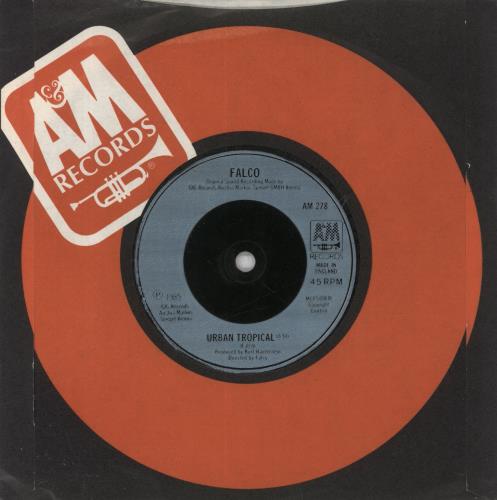 Falco Rock Me Amadeus 7" vinyl single (7 inch record / 45) UK FAL07RO845356