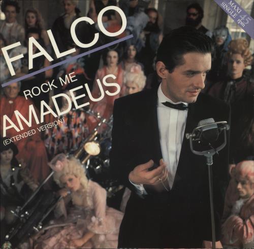 Falco Rock Me Amadeus 12" vinyl single (12 inch record / Maxi-single) UK FAL12RO98682