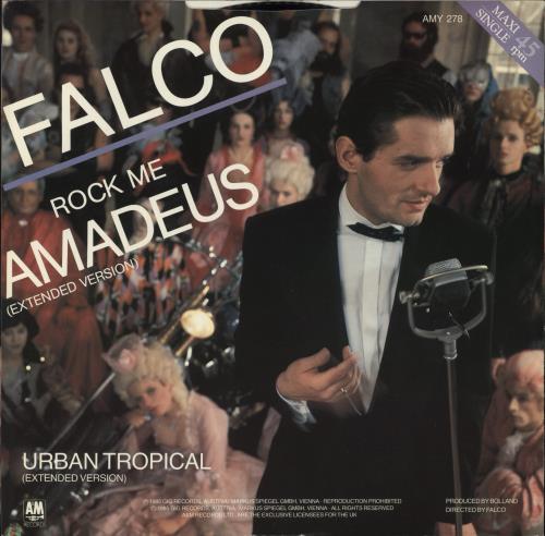 Falco Rock Me Amadeus 12" vinyl single (12 inch record / Maxi-single) UK FAL12RO98682