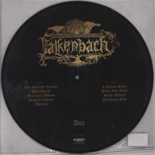 Falkenbach Asa picture disc LP (vinyl picture disc album) German 6C9PDAS838345