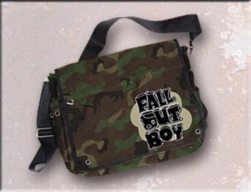 Fall Out Boy Embroidered Messenger Bag memorabilia UK FOLMMEM394632