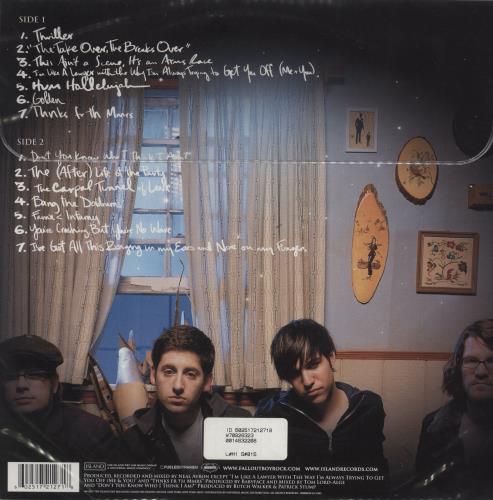 Fall Out Boy Infinity On High picture disc LP (vinyl picture disc album) US FOLPDIN391351