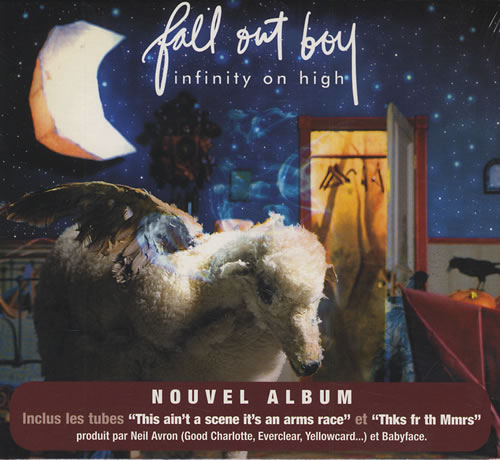 Fall Out Boy Infinity On High CD album (CDLP) French FOLCDIN430412
