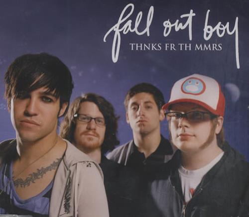 Fall Out Boy Thnks Fr Th Mmrs CD single (CD5 / 5") Canadian FOLC5TH422663