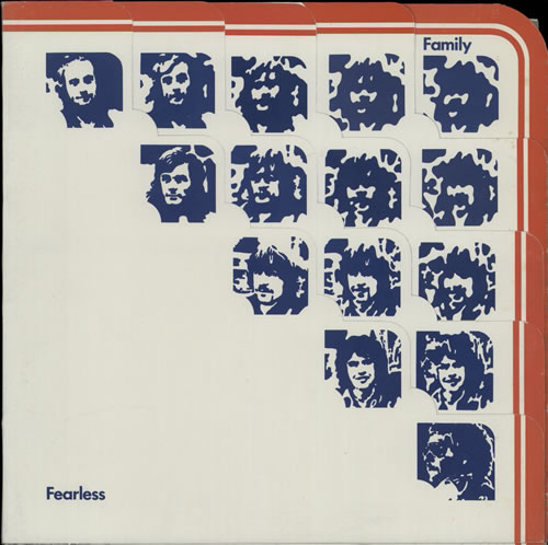 Family Fearless + souvenir brochure vinyl LP album (LP record) UK FMLLPFE70066