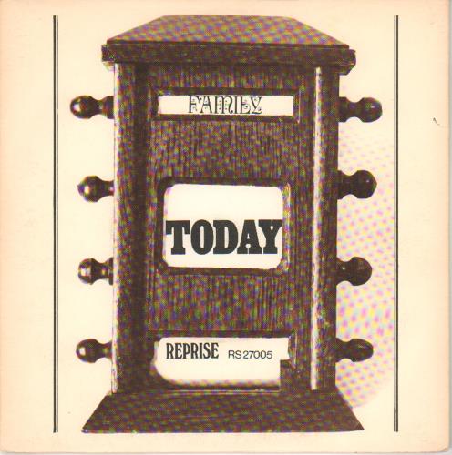 Family Today - p/s 7" vinyl single (7 inch record / 45) UK FML07TO676513