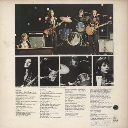 Fanny (70s) Mothers Pride vinyl LP album (LP record) UK NNFLPMO423059