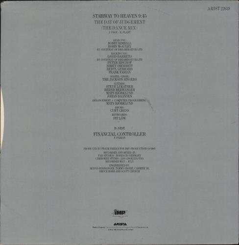 Far Corporation Stairway To Heaven - Silver Slv 12" vinyl single (12 inch record / Maxi-single) UK FCO12ST51269