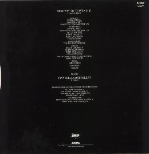 Far Corporation Stairway To Heaven 12" vinyl single (12 inch record / Maxi-single) UK FCO12ST53117