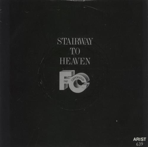 Far Corporation Stairway To Heaven 7" vinyl single (7 inch record / 45) UK FCO07ST881619