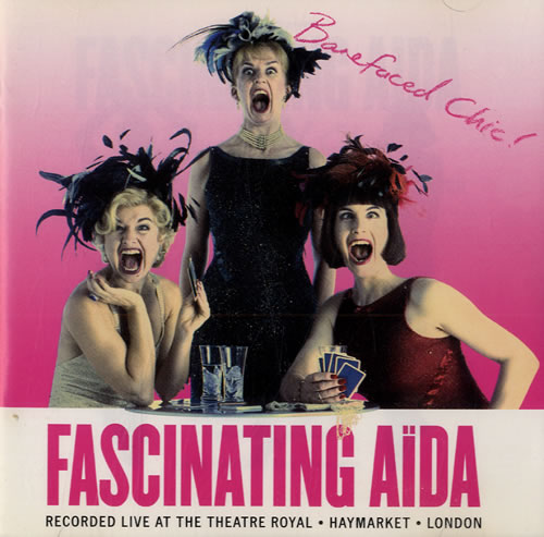 Fascinating Aida Barefaced Chic! - Fully Autographed CD album (CDLP) UK FK3CDBA562039