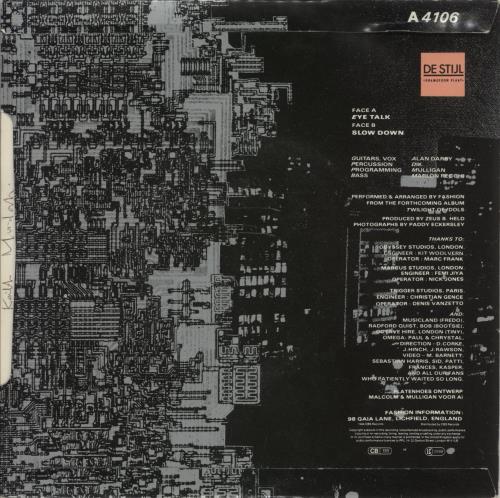 Fashion Eye Talk 7" vinyl single (7 inch record / 45) UK FS107EY605931