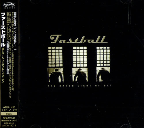 Fastball The Harsh Light Of Day CD album (CDLP) Japanese FBLCDTH504457