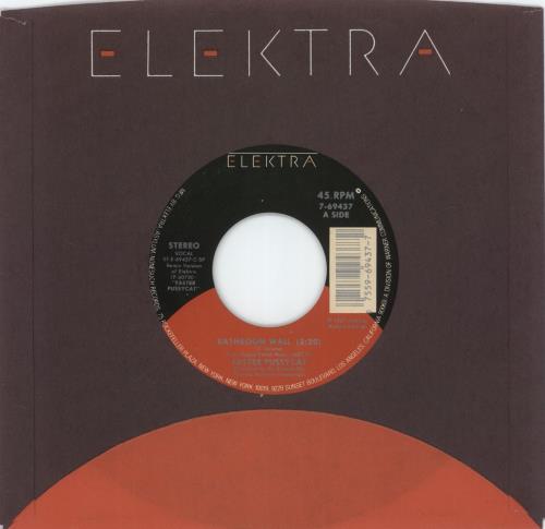 Faster Pussycat Bathroom Wall 7" vinyl single (7 inch record / 45) UK FPC07BA876802