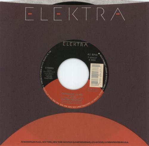 Faster Pussycat Bathroom Wall 7" vinyl single (7 inch record / 45) UK FPC07BA876802