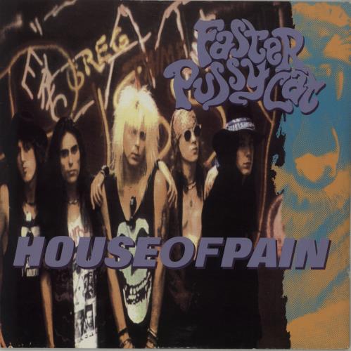 Faster Pussycat House Of Pain 12" vinyl single (12 inch record / Maxi-single) UK FPC12HO276449