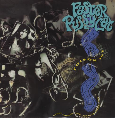 Faster Pussycat Poison Ivy 12" vinyl single (12 inch record / Maxi-single) UK FPC12PO276447