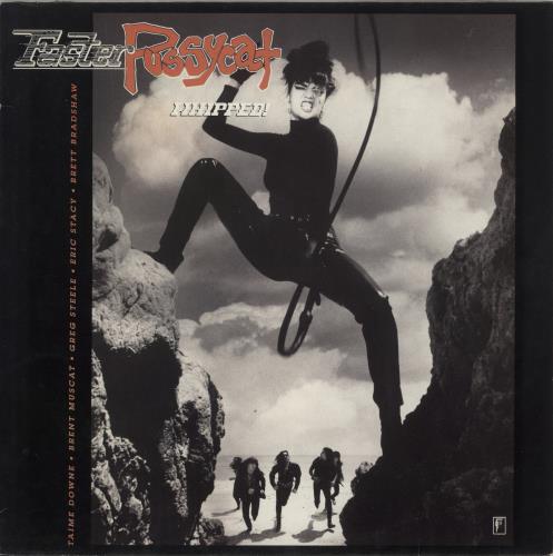 Faster Pussycat Whipped! vinyl LP album (LP record) UK FPCLPWH890462